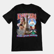 Knitters in Paris t-shirt (backprint)