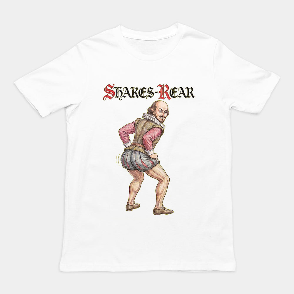Shakes-Rear (William Shakesrear) T-Shirt Orbital Clothing