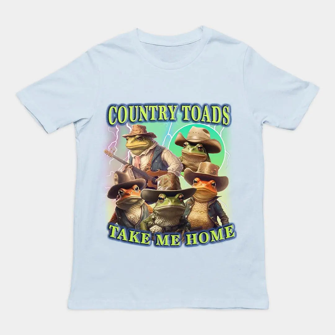 Country Toads Take Me Home t-shirt - Orbital Clothing