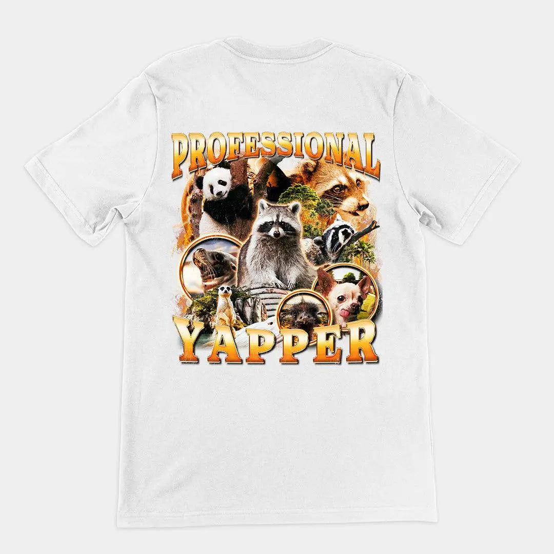 Professional Yapper t-shirt (backprint) - Orbital Clothing