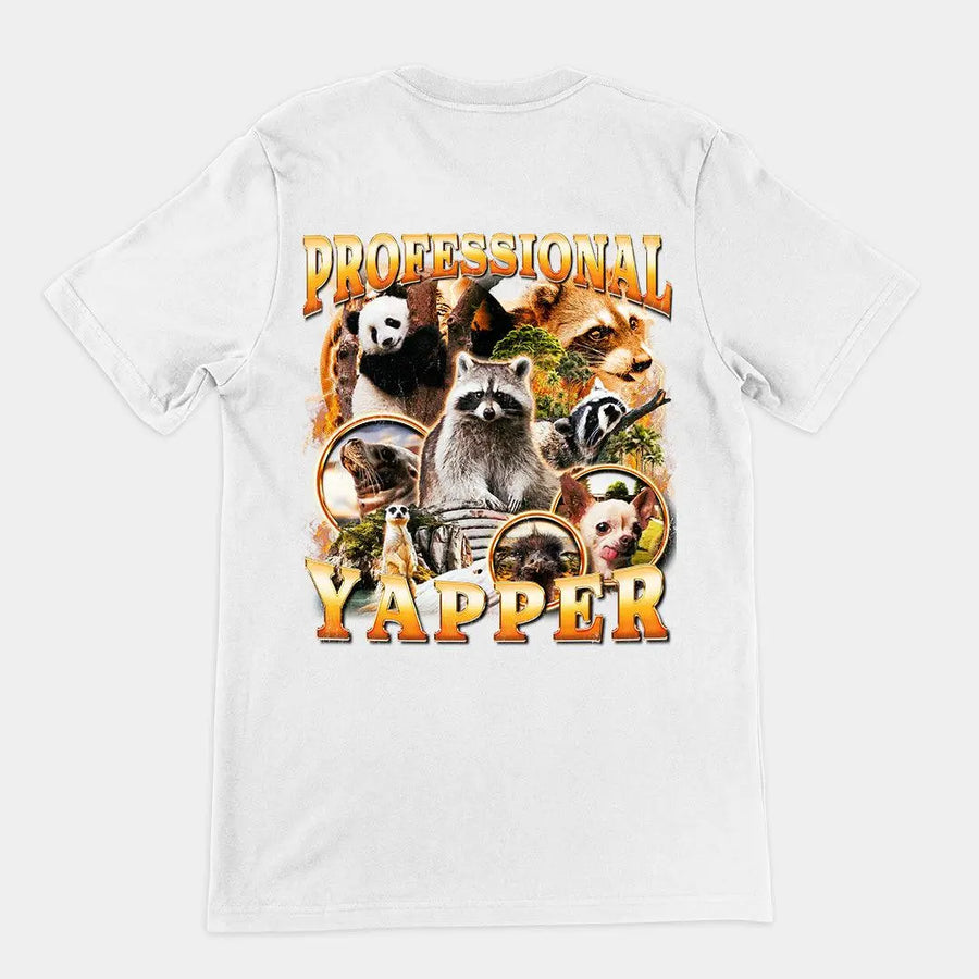 Professional Yapper t-shirt (backprint) - Orbital Clothing