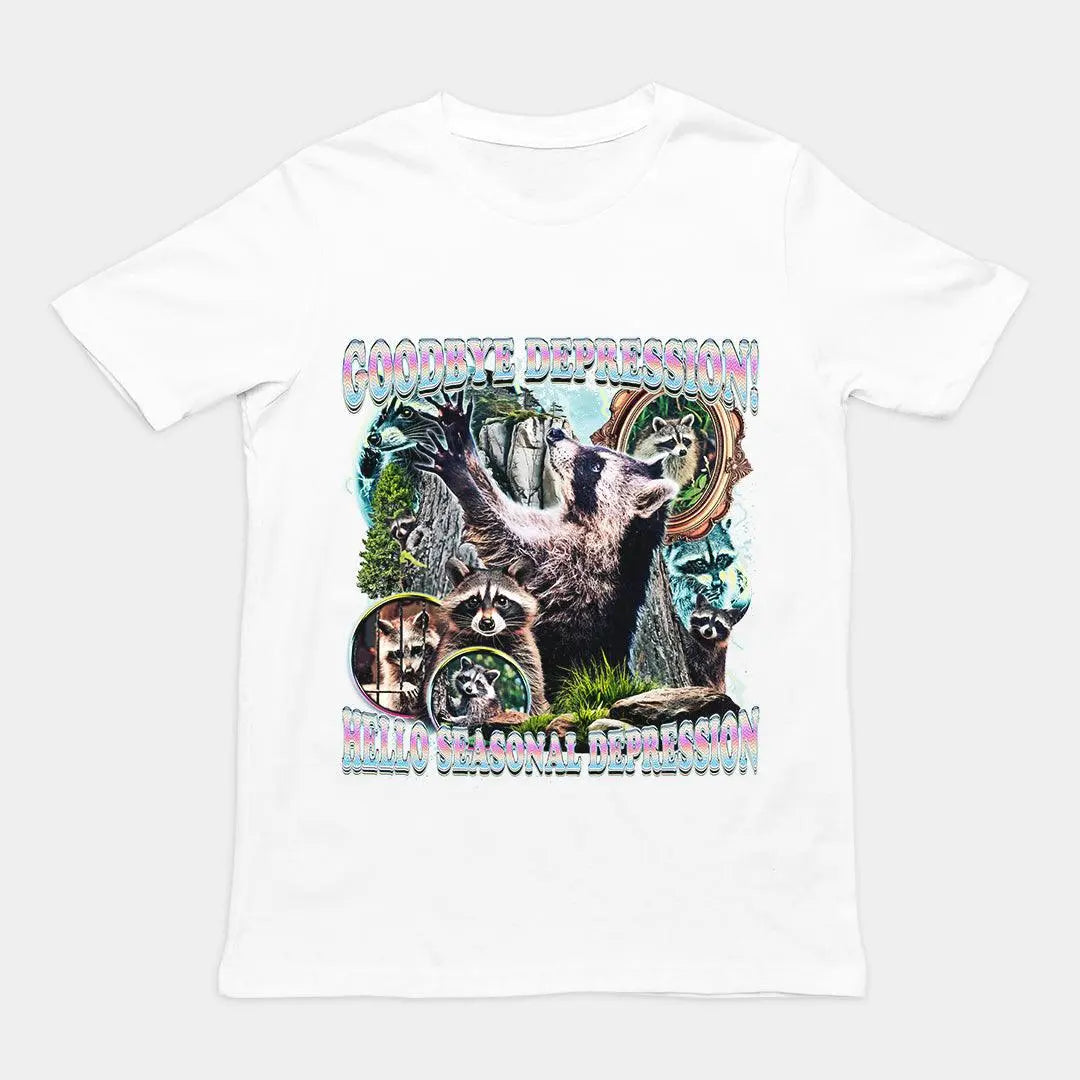 Goodbye Depression! Hello Seasonal Depression T-Shirt - Orbital Clothing
