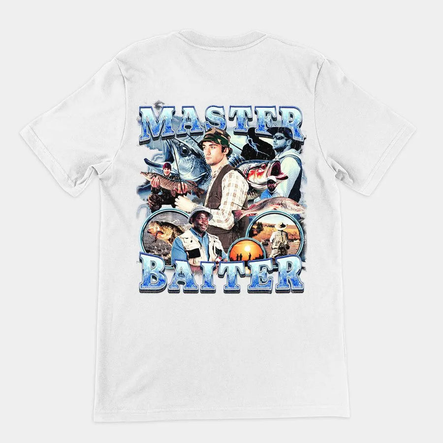 Master Baiter (Updated Design!) t-shirt (backprint) - Orbital Clothing