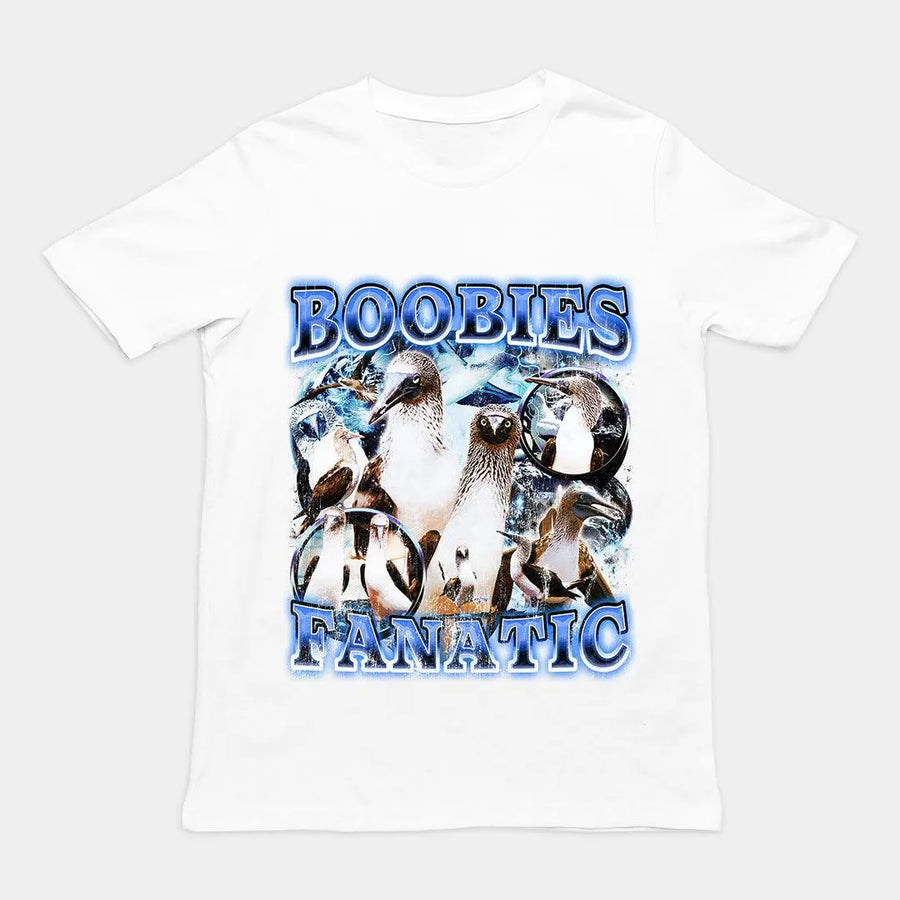 Boobies Fanatic t-shirt - Orbital Clothing