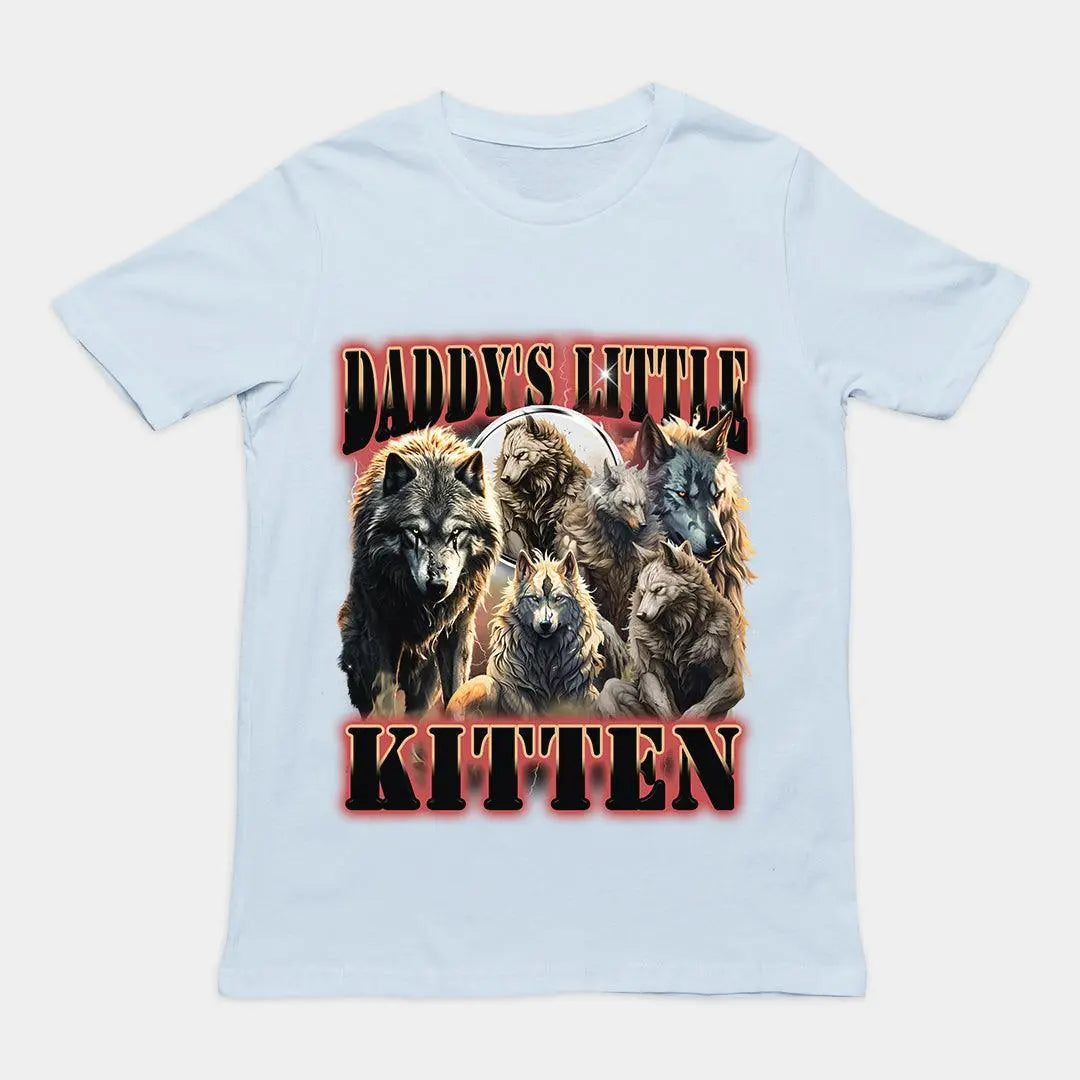 Daddy's Little Kitten t-shirt - Orbital Clothing