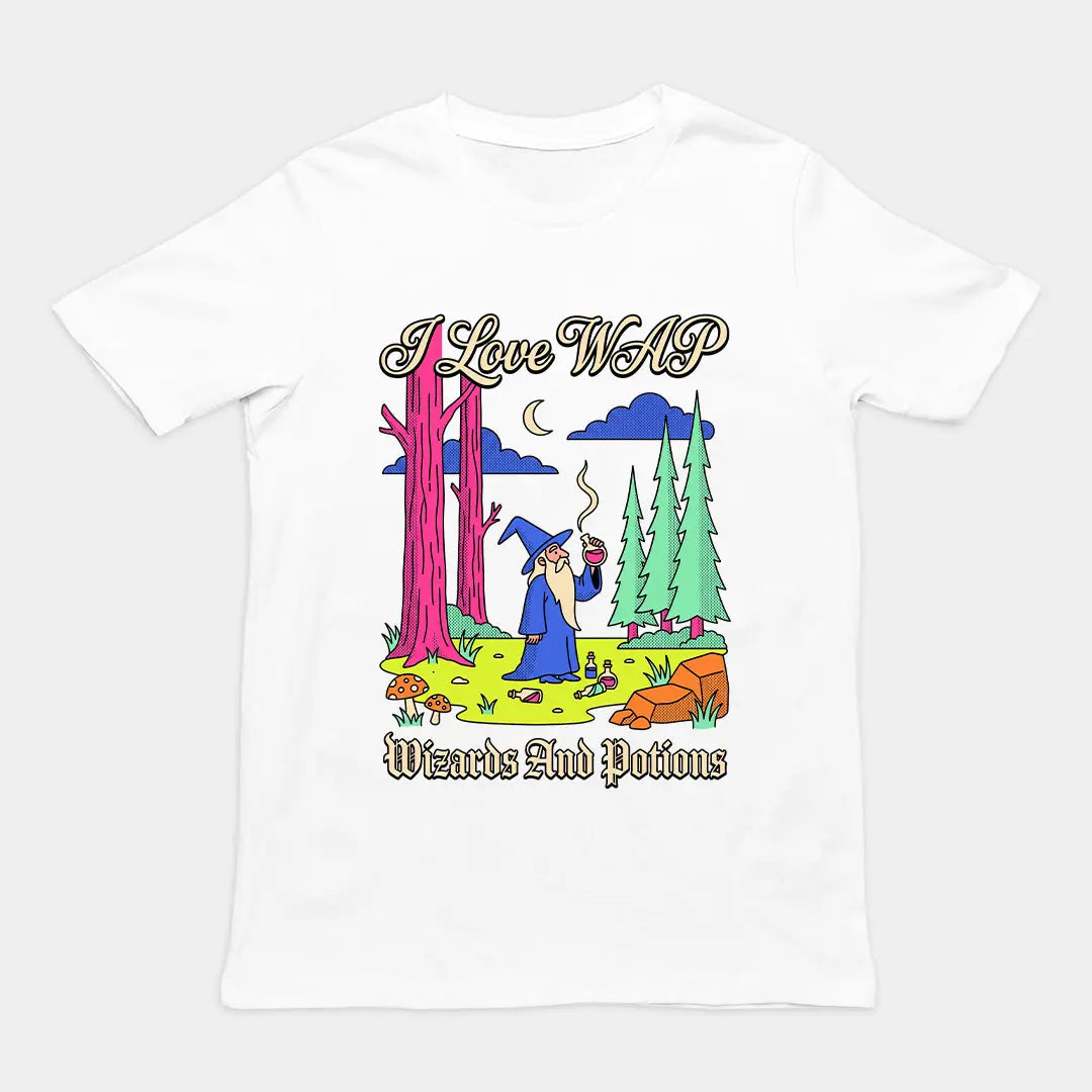 I Love WAP (Wizards And Potions) T-Shirt Orbital Clothing