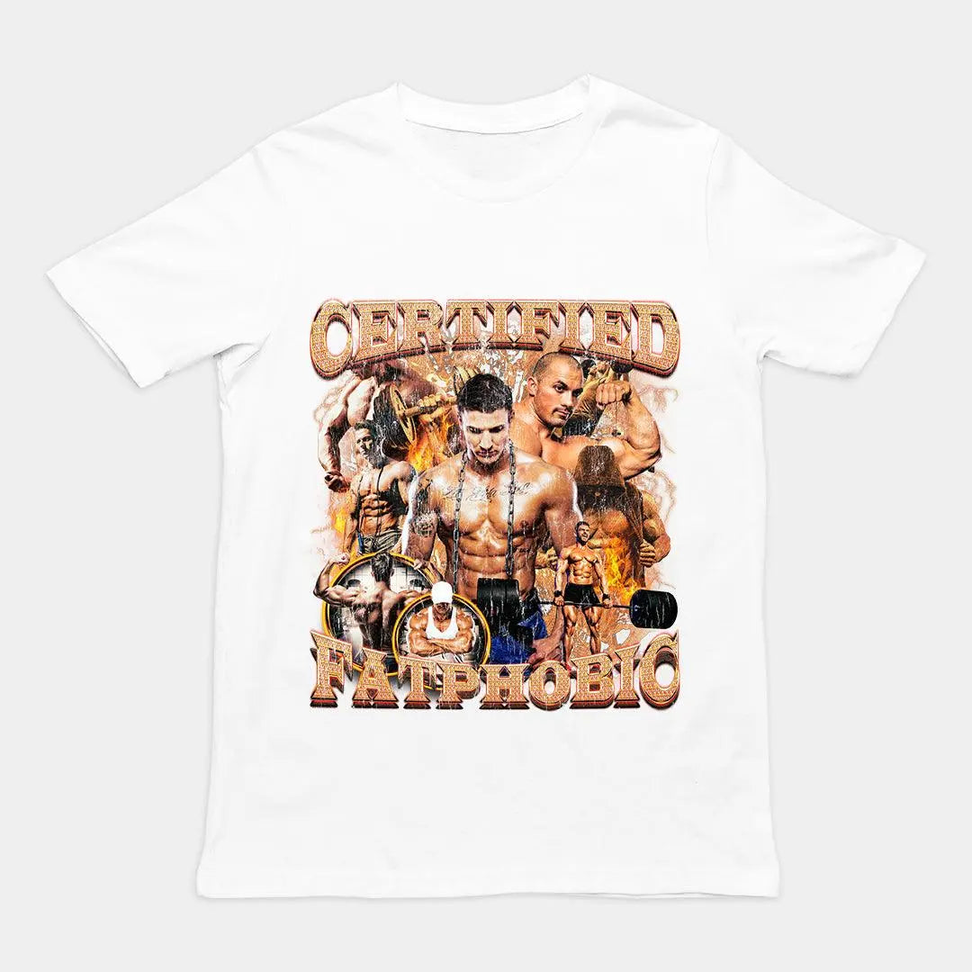 Certified Fatphobic t-shirt - Orbital Clothing