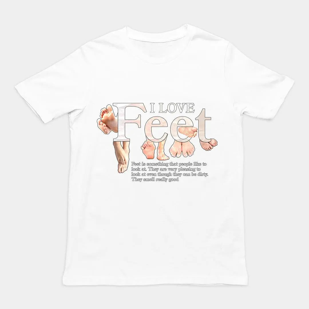 I Love Feet T-shirt - Orbital Clothing