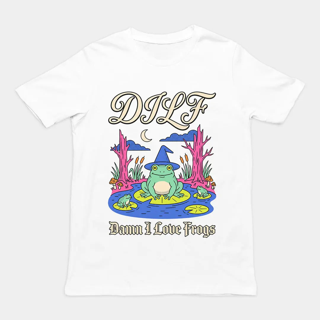 DILF (Damn I Love Frogs) T-Shirt Orbital Clothing