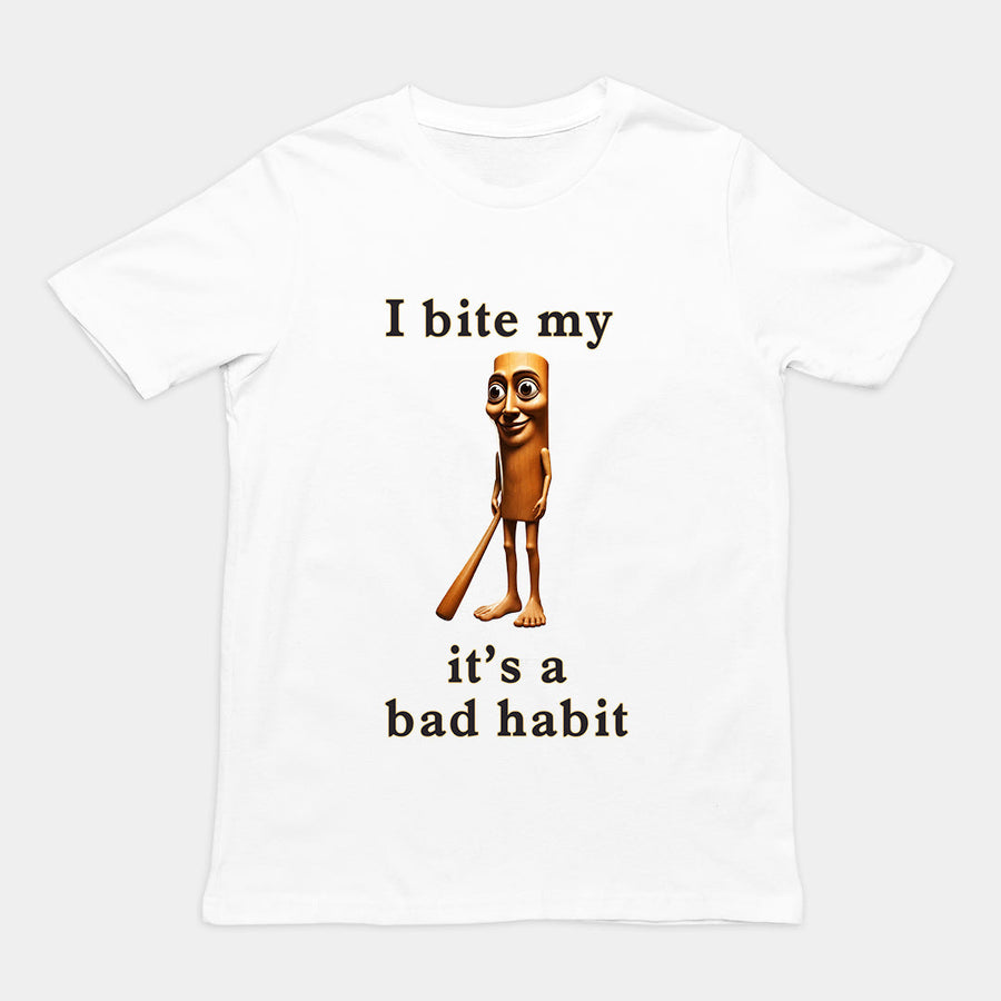 I bite my Tung like a bad habit T-Shirt Orbital Clothing