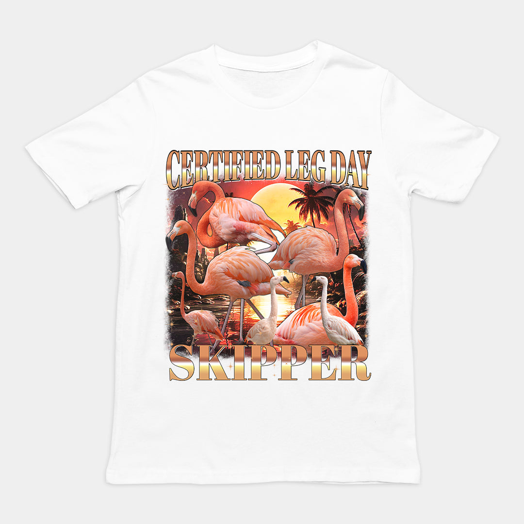 Certified Leg Day Skipper T-Shirt