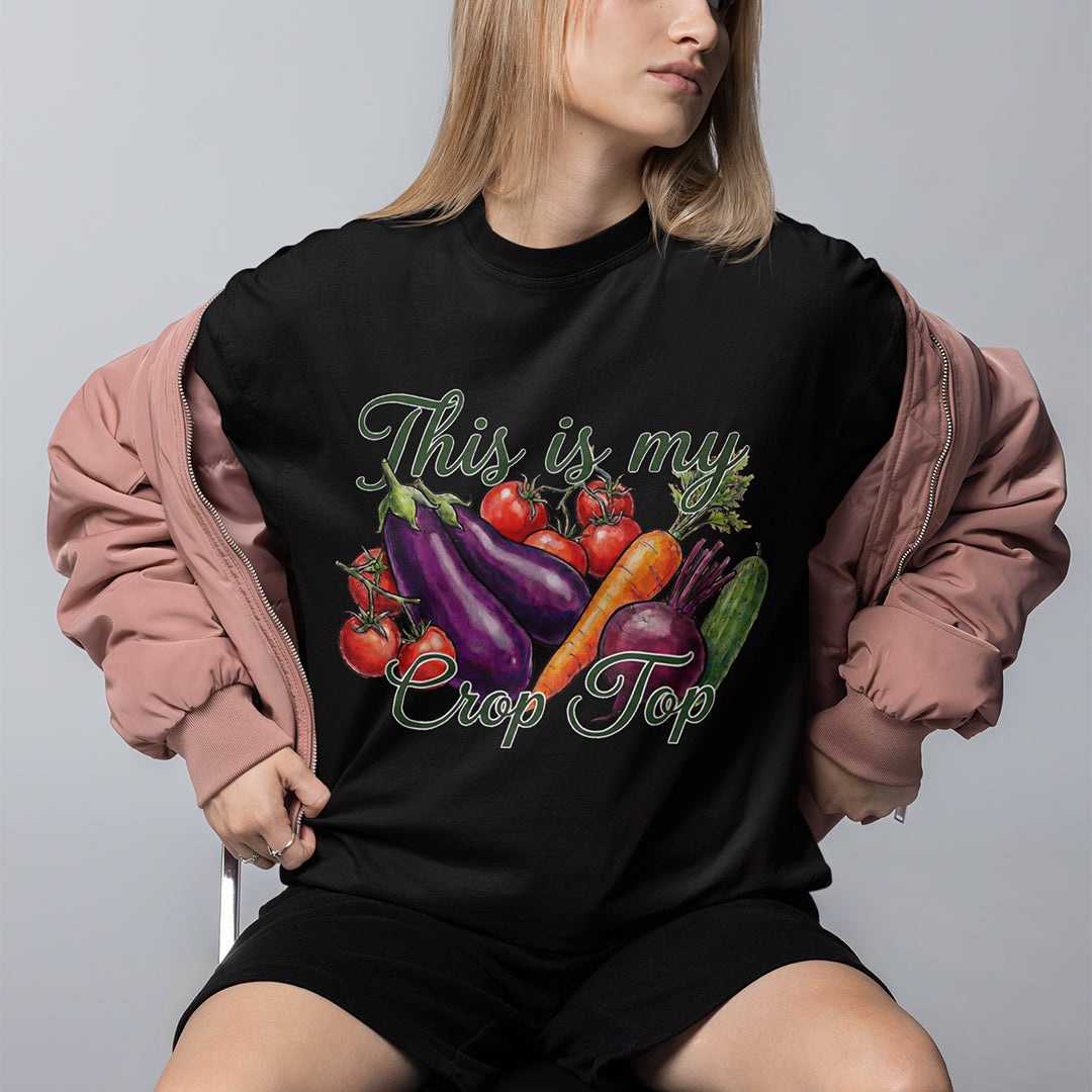 This is my crop top T-Shirt Orbital Clothing