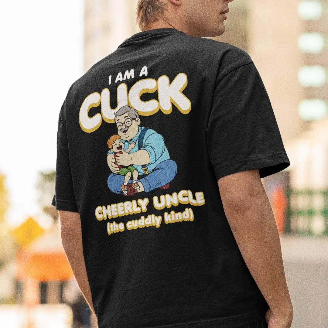 I am a Cuck t-shirt (backprint) - Orbital Clothing