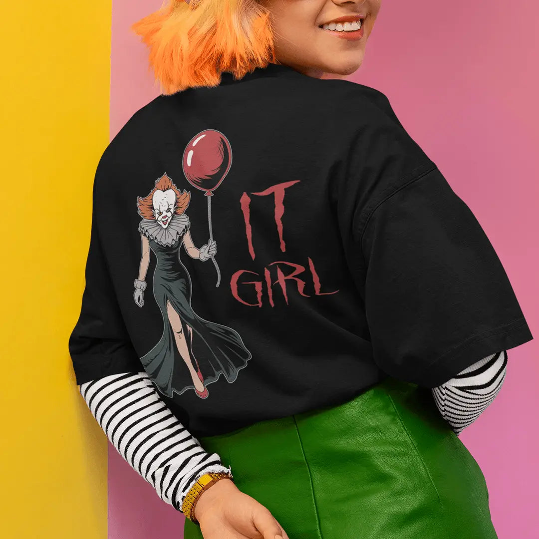 IT Girl t-shirt (backprint) - Orbital Clothing