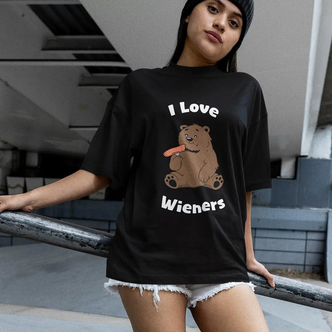 I love wieners T-Shirt - Orbital Clothing