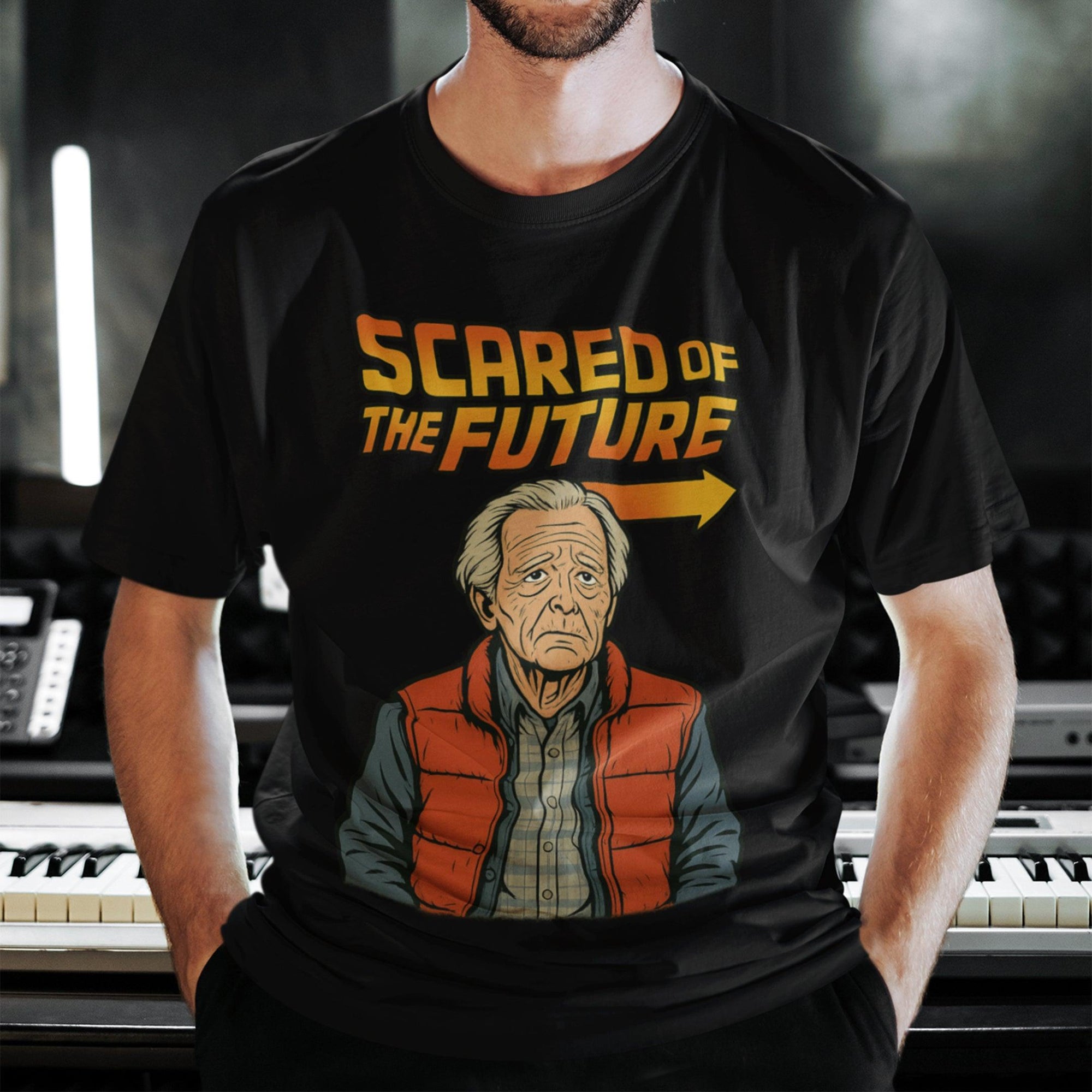 Scared of the Future T-Shirt - Orbital Clothing