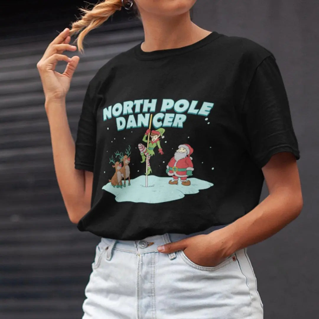 North Pole Dancer T-Shirt - Orbital Clothing