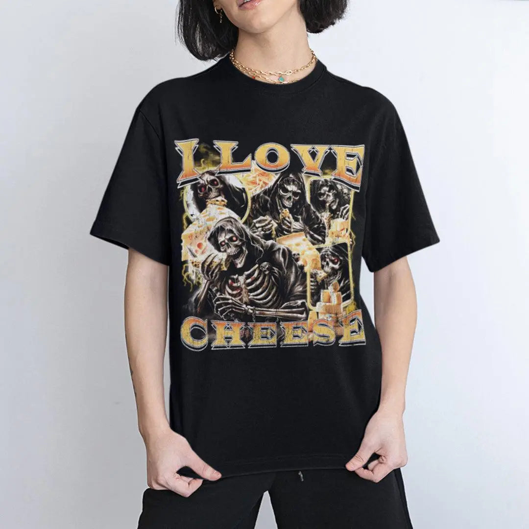 I Love Cheese t-shirt - Orbital Clothing
