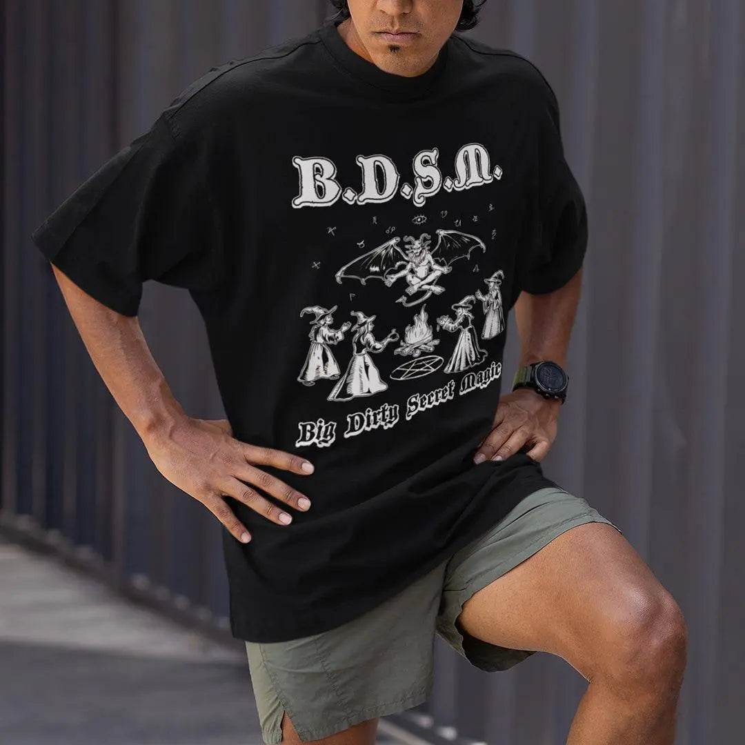 BDSM (Big Dirty Secret Magic) t-shirt - Orbital Clothing