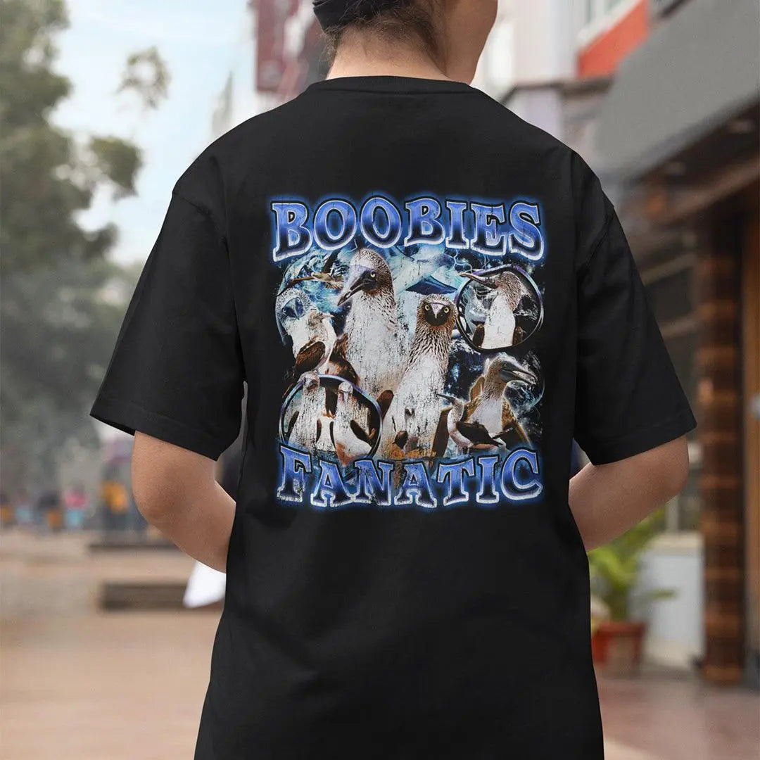 Boobies Fanatic t-shirt (backprint) - Orbital Clothing