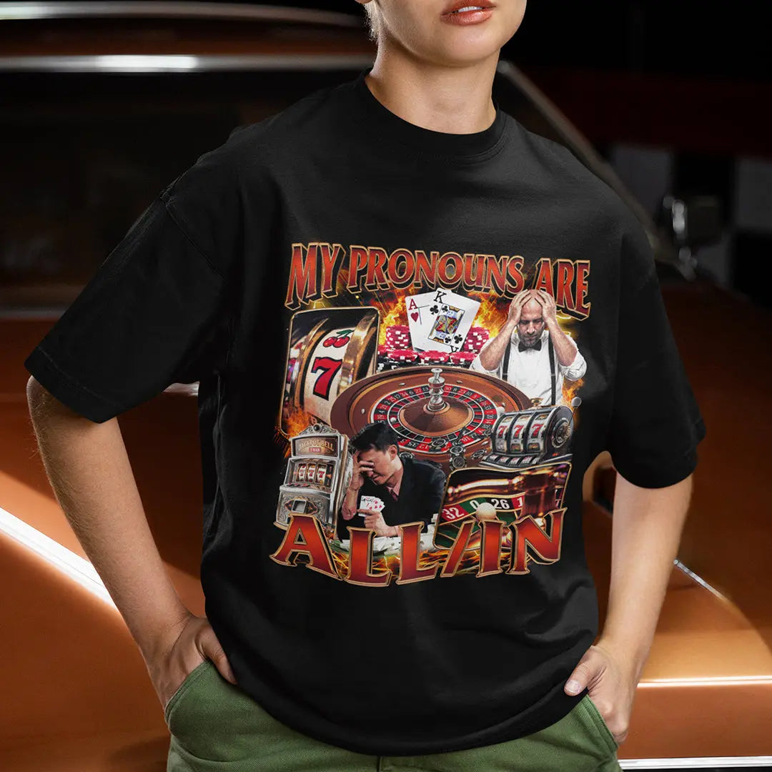 My Pronouns are All _ In T-Shirt Orbital Clothing