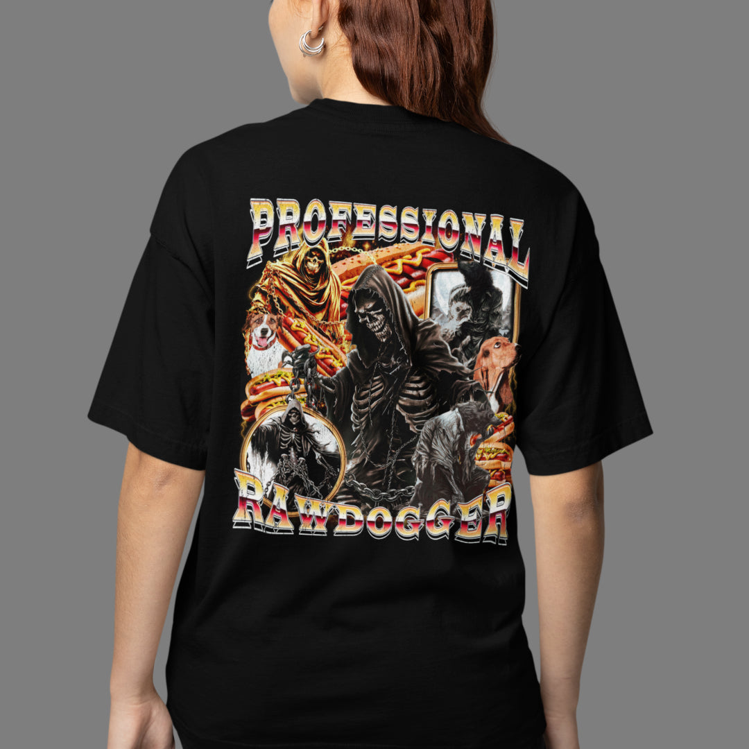 Professional Rawdogger t-shirt (backprint)