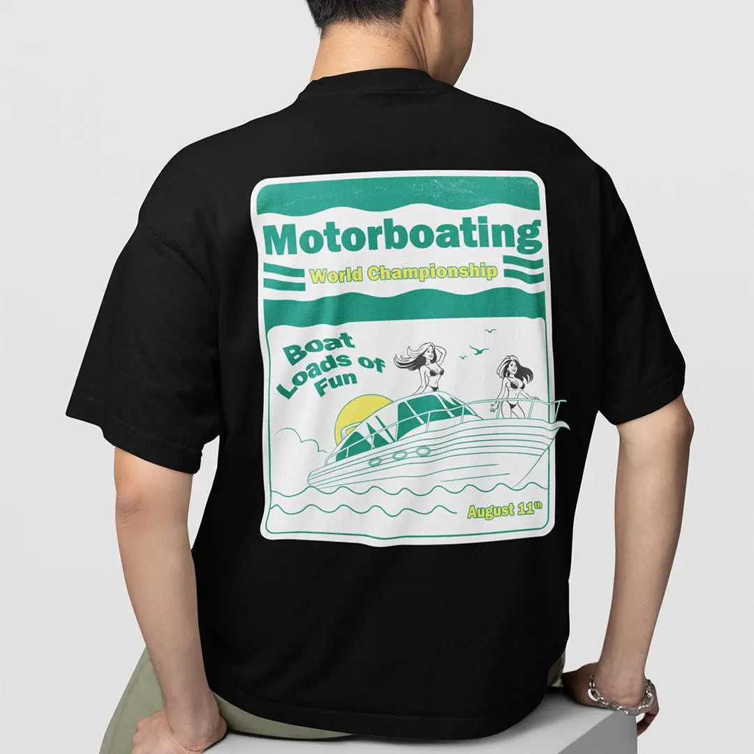 Motorboating World Championship t-shirt (backprint) - Orbital Clothing