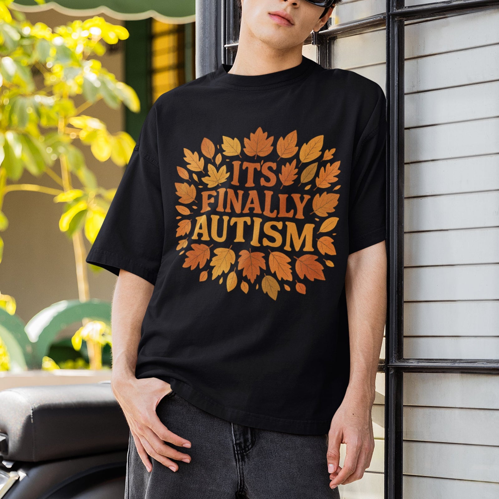 It's Finally Autism T-Shirt Orbital Clothing