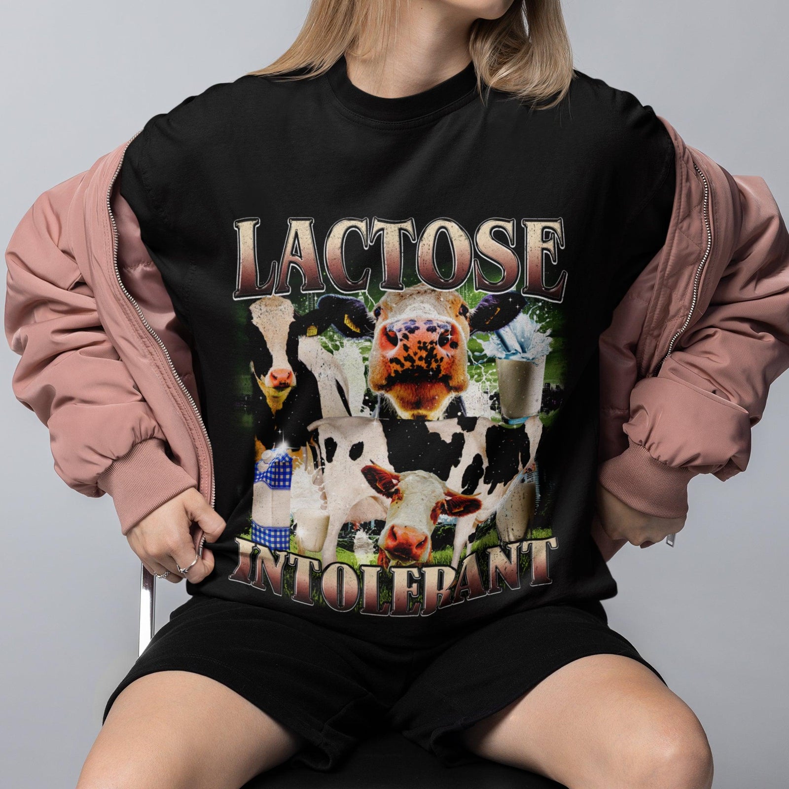Lactose Intolerant T-Shirt - Orbital Clothing