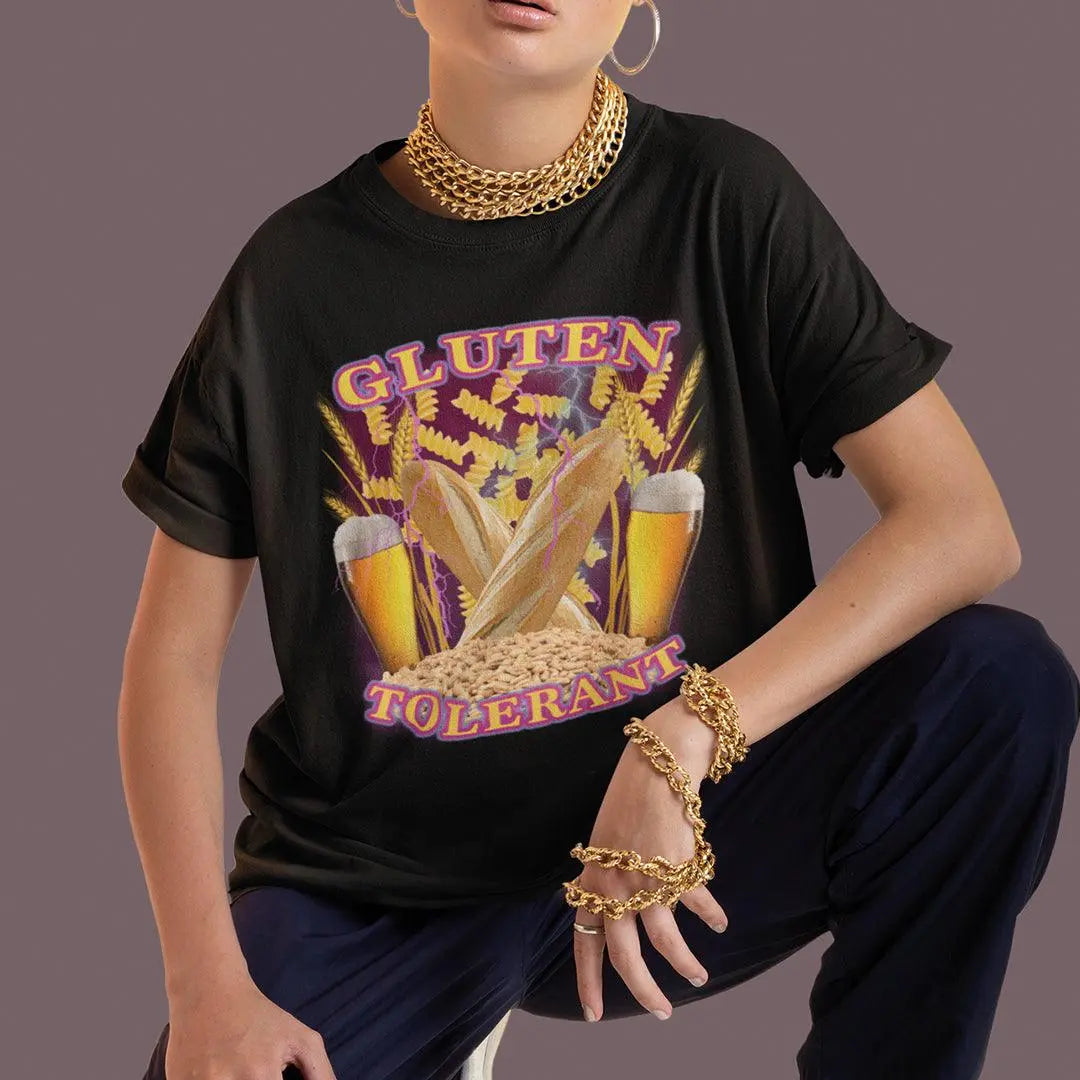 Gluten Tolerant (OG design) t-shirt - Orbital Clothing