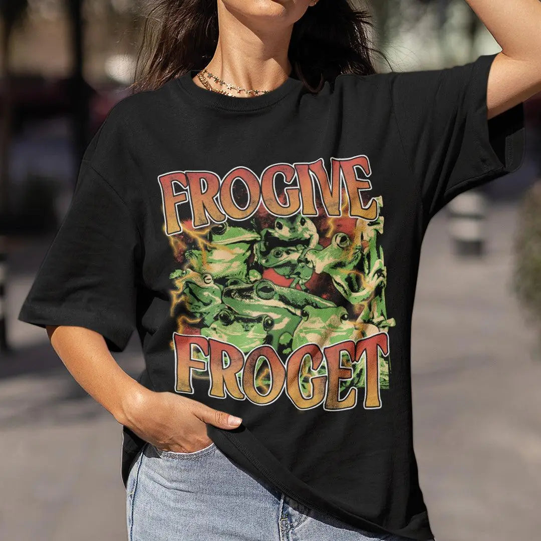 Frogive Forget t-shirt - Orbital Clothing