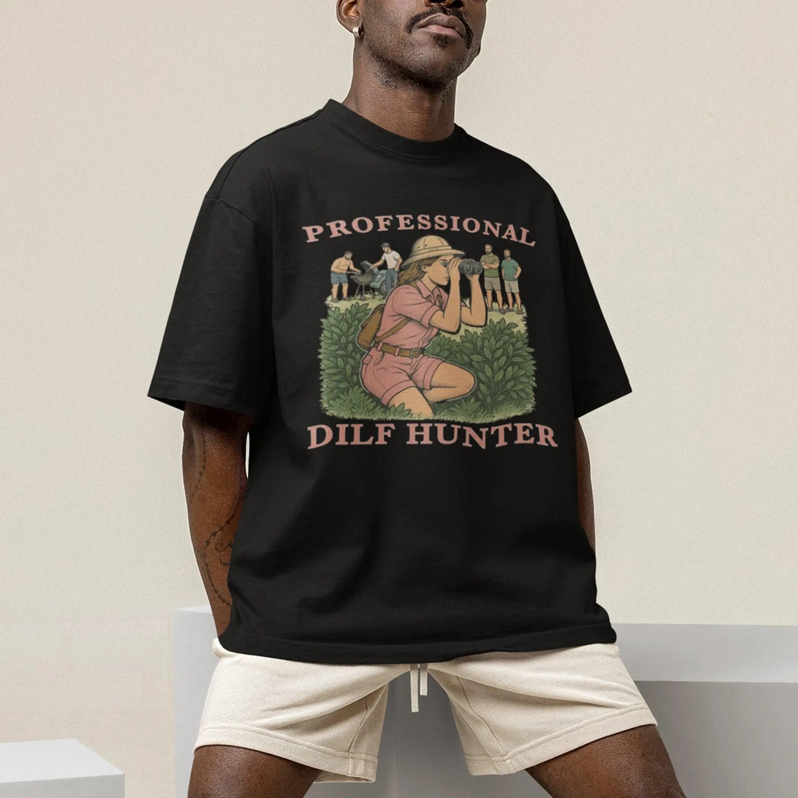 Professional Dilf Hunter T-Shirt - Orbital Clothing