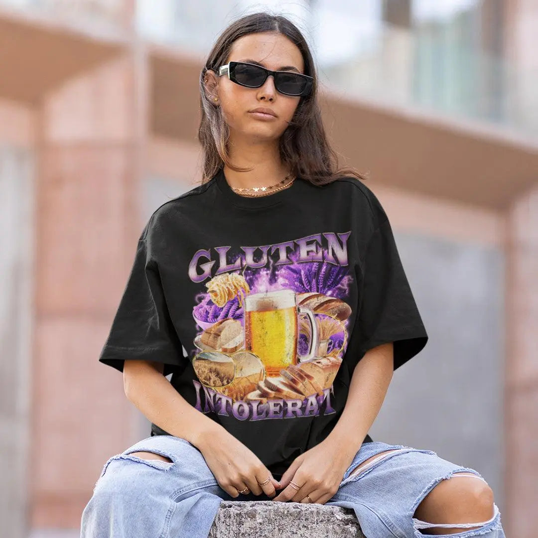 Gluten Intolerant (Updated Design) T-Shirt - Orbital Clothing