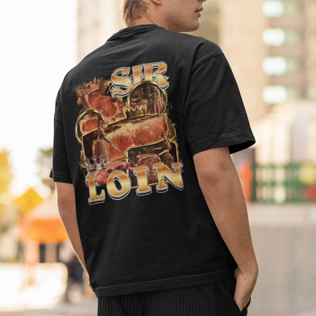 Sir Loin t-shirt (backprint) - Orbital Clothing