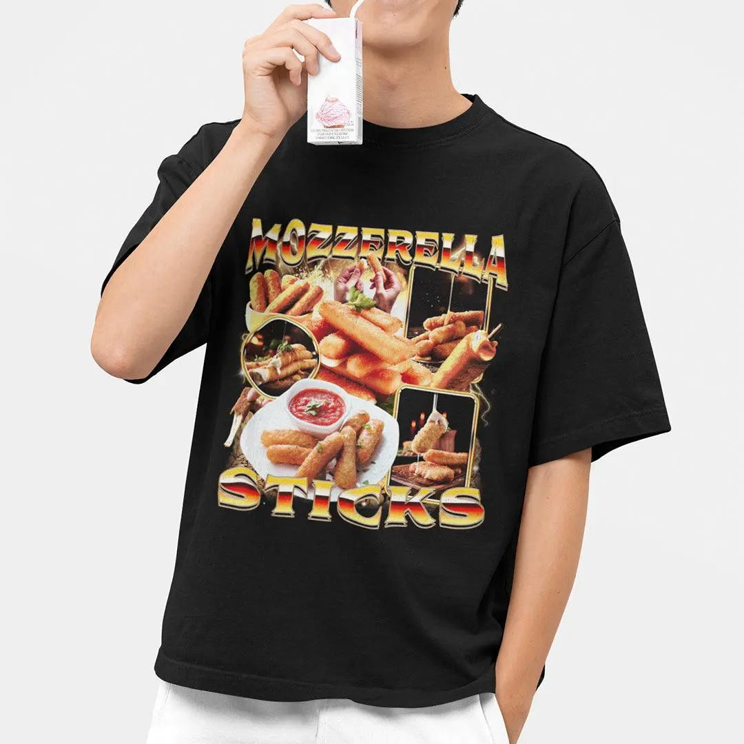 Mozzerella Sticks t-shirt - Orbital Clothing