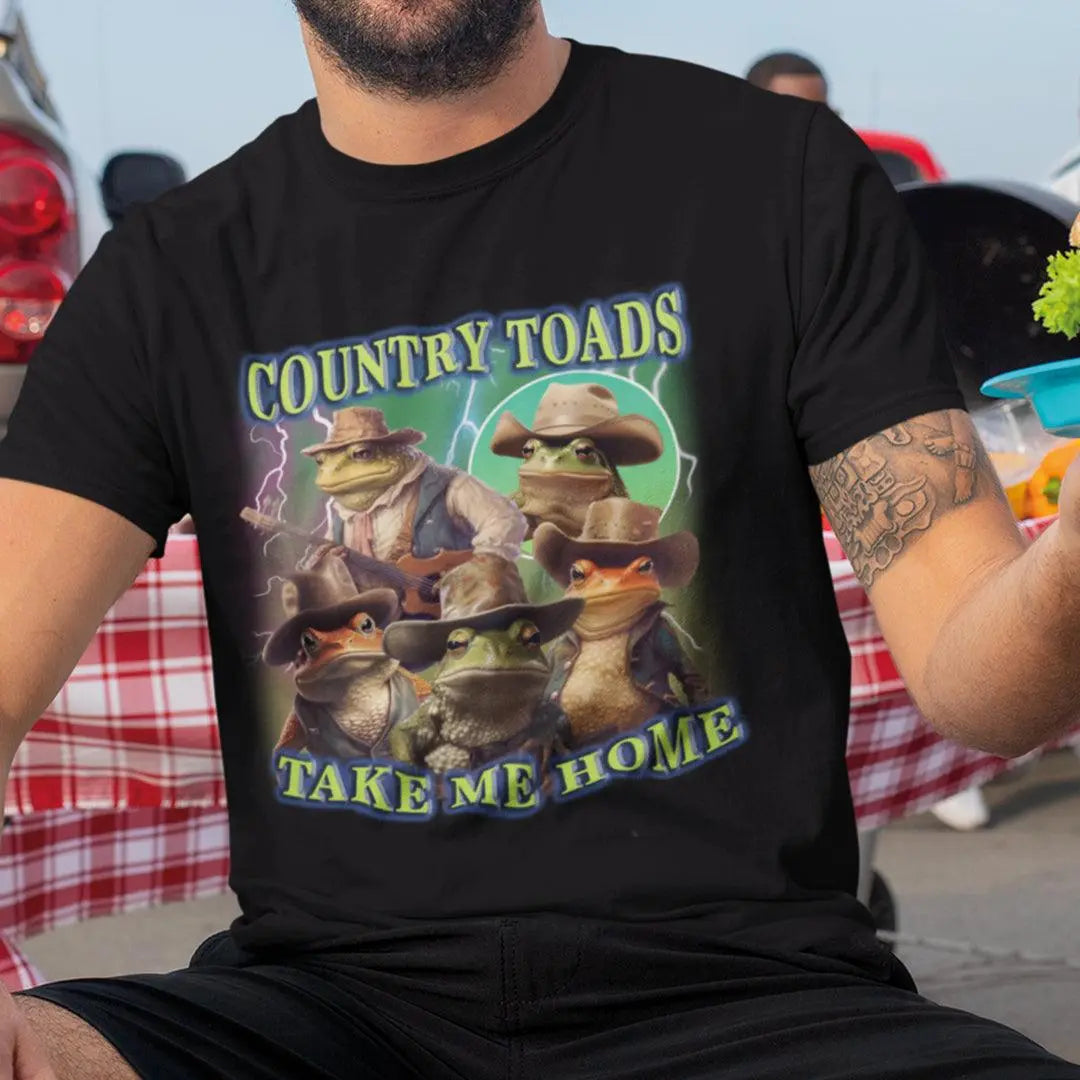 Country Toads Take Me Home t-shirt - Orbital Clothing