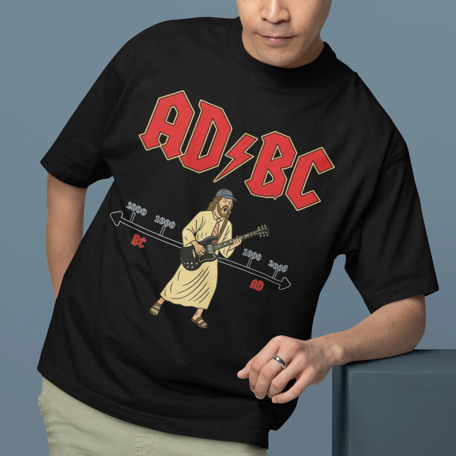 ADBC (Jesus ACDC) T-Shirt - Orbital Clothing