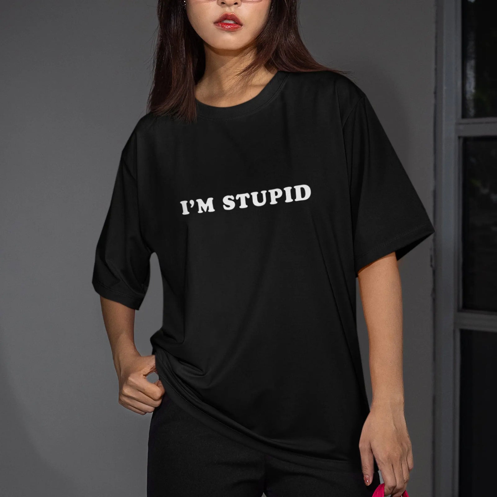 I'm stupid T-Shirt Orbital Clothing