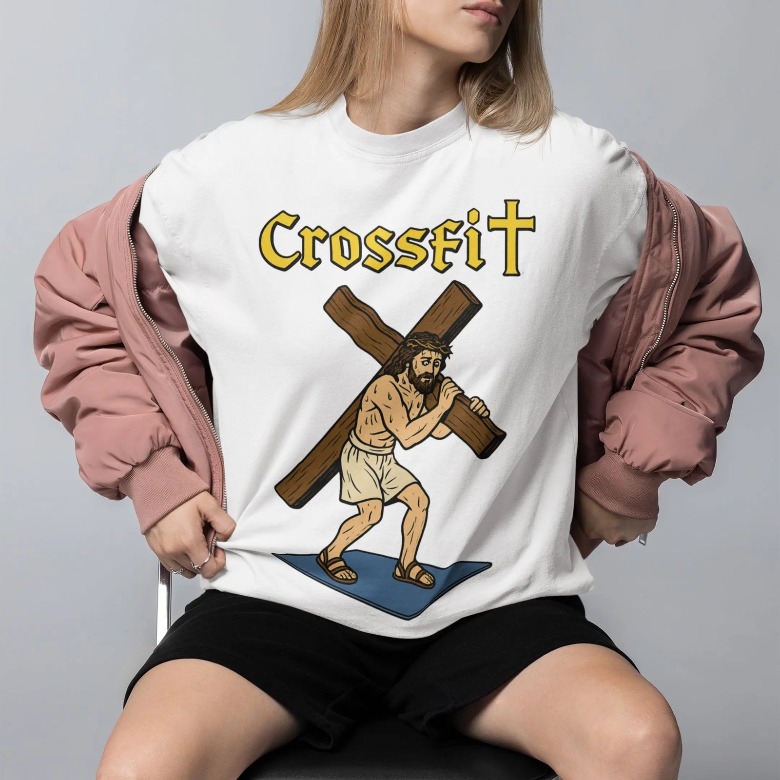 Crossfit Jesus T-Shirt Orbital Clothing