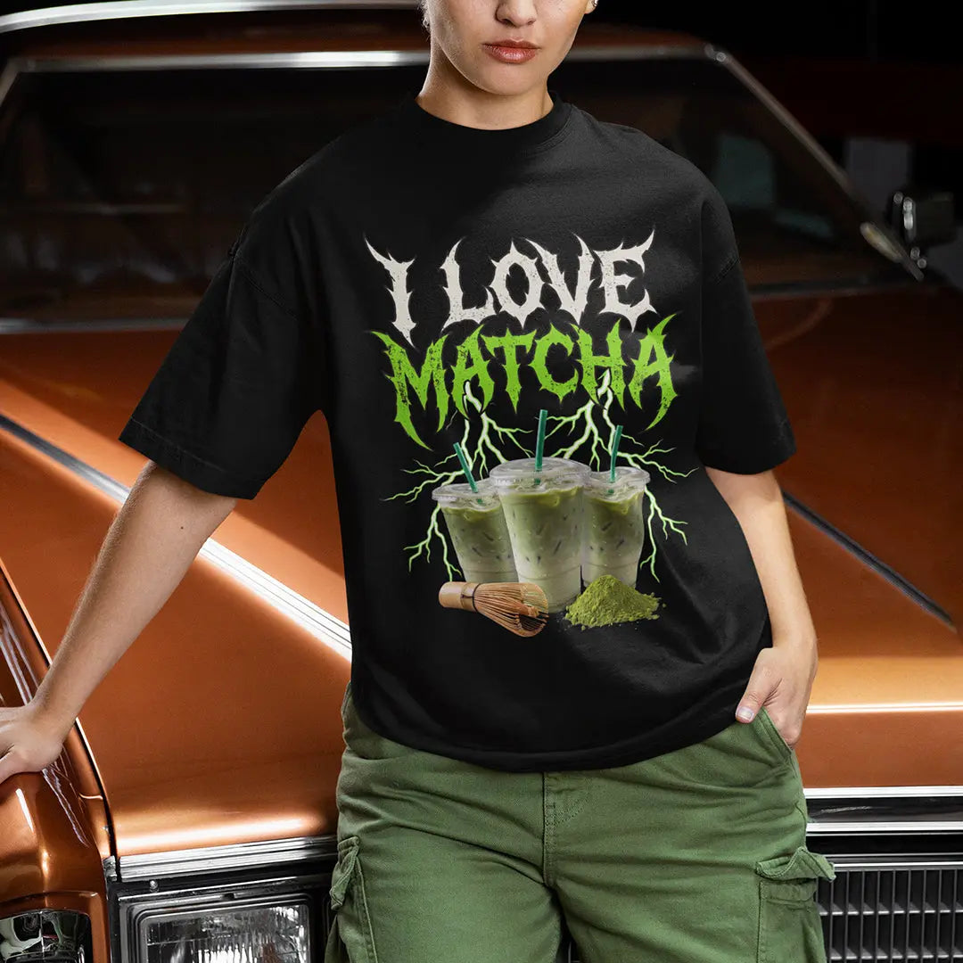 I love Matcha T-Shirt Orbital Clothing