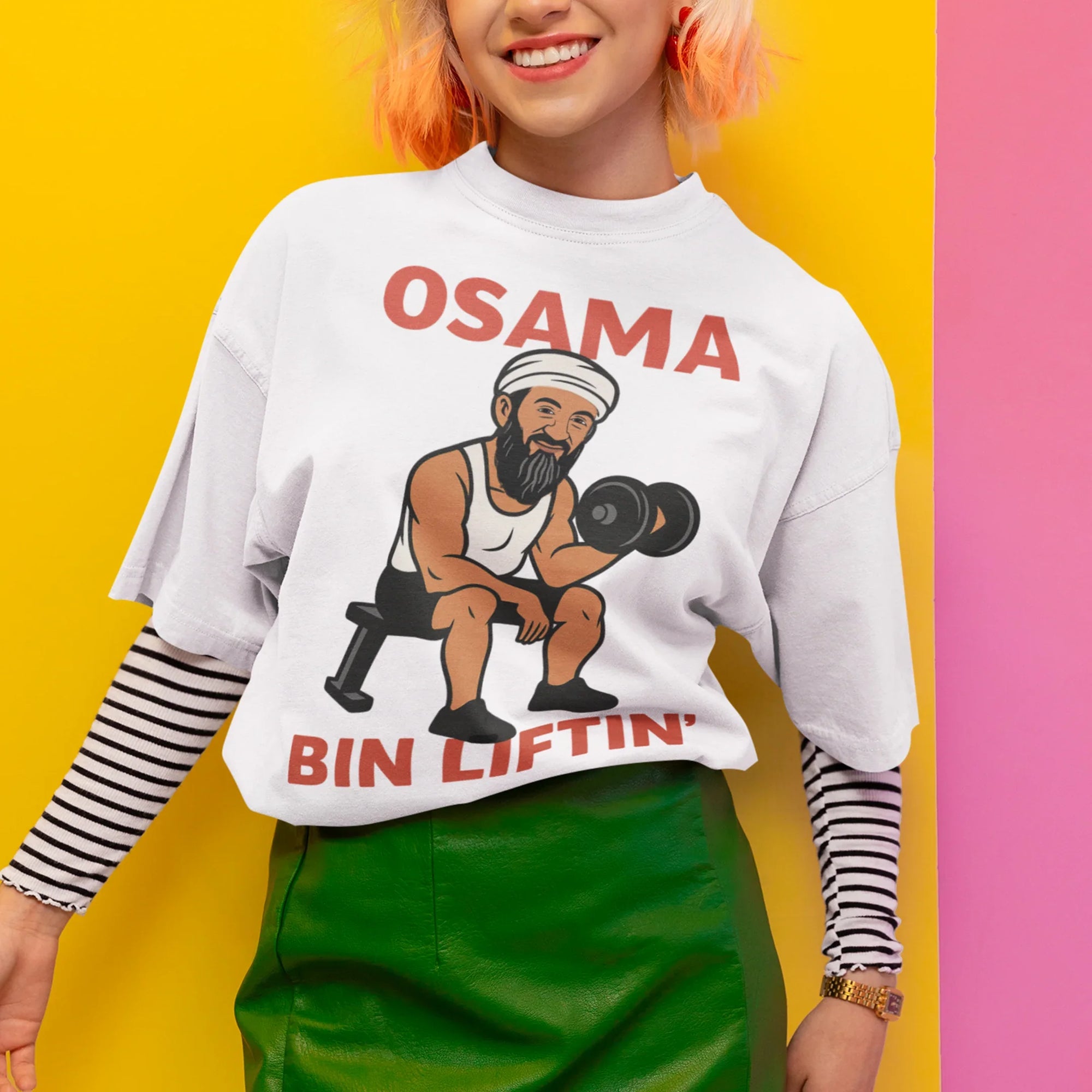 Osama Bin Liftin' T-Shirt - Orbital Clothing