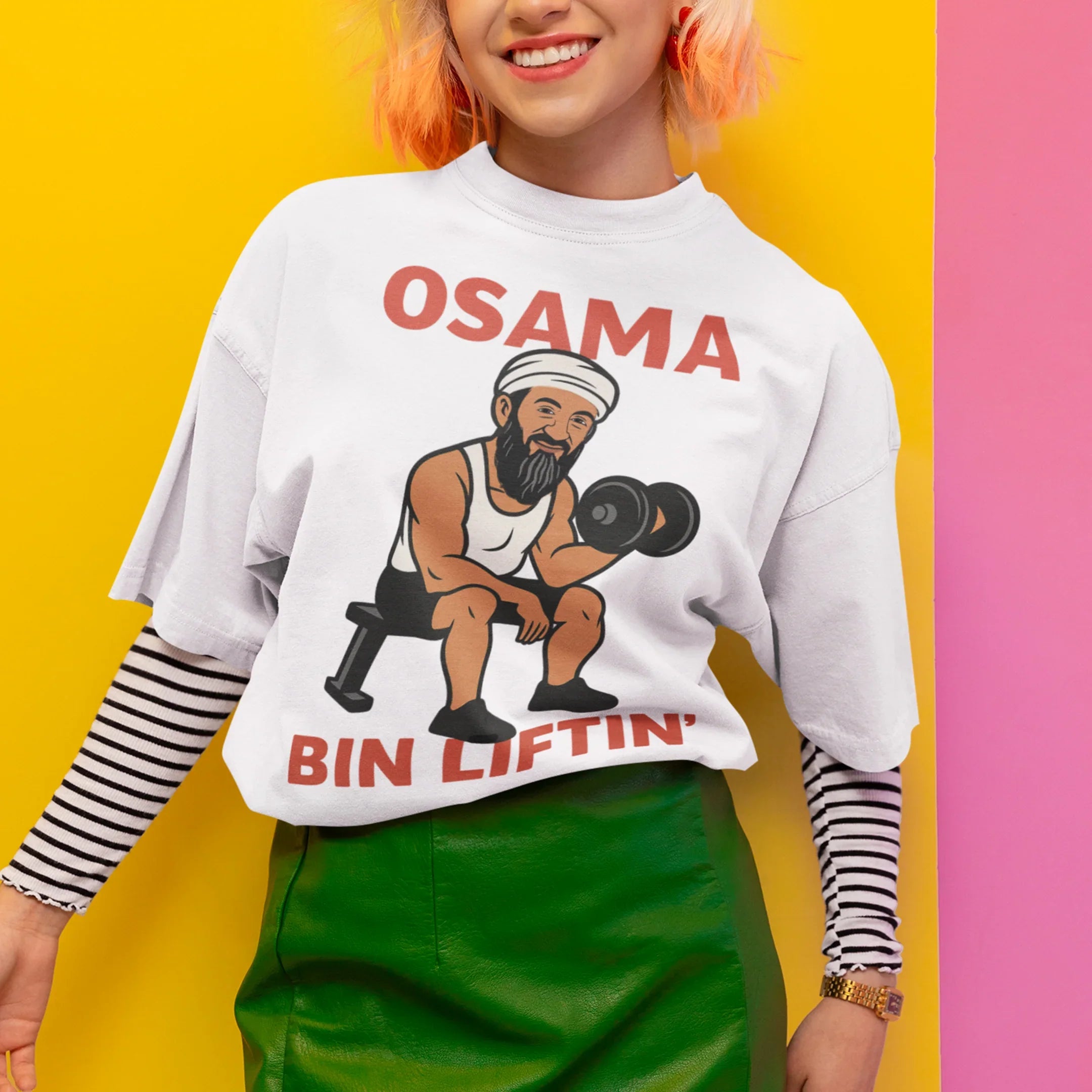 Osama Bin Liftin' T-Shirt - Orbital Clothing