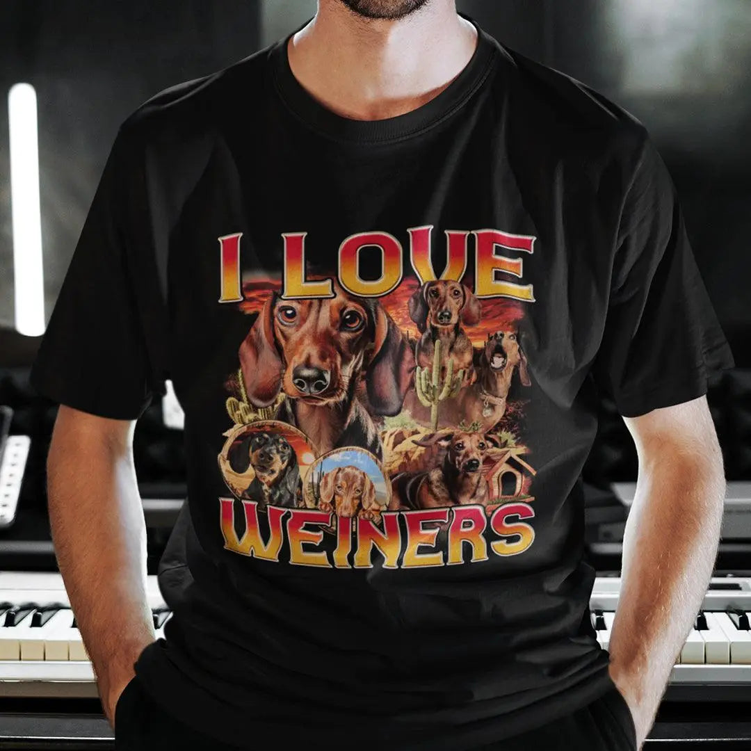 I Love Weiners T-Shirt - Orbital Clothing