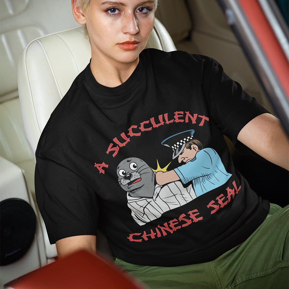 A succulent Chinese Seal T-Shirt Orbital Clothing