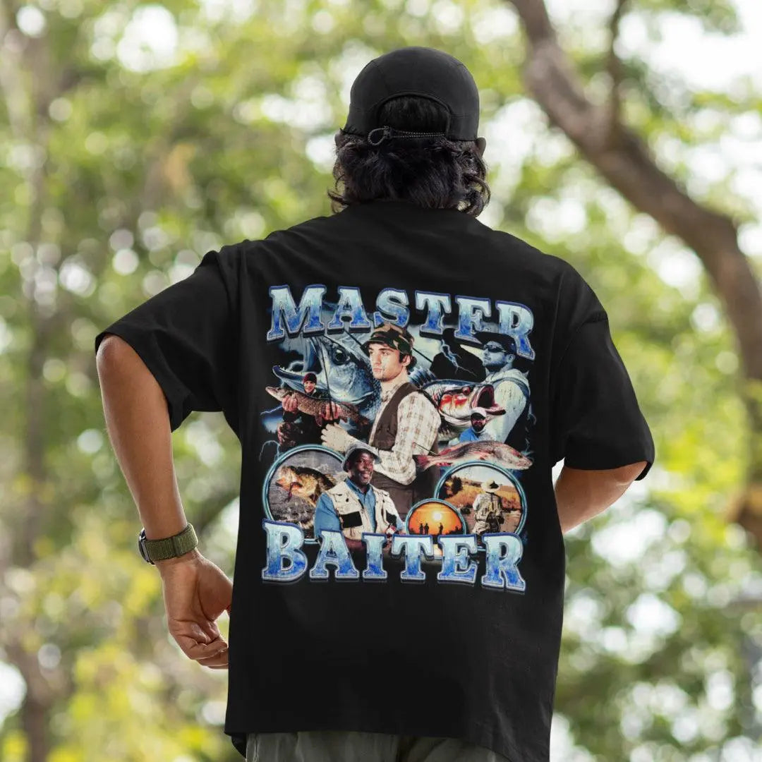 Master Baiter (Updated Design!) t-shirt (backprint) - Orbital Clothing