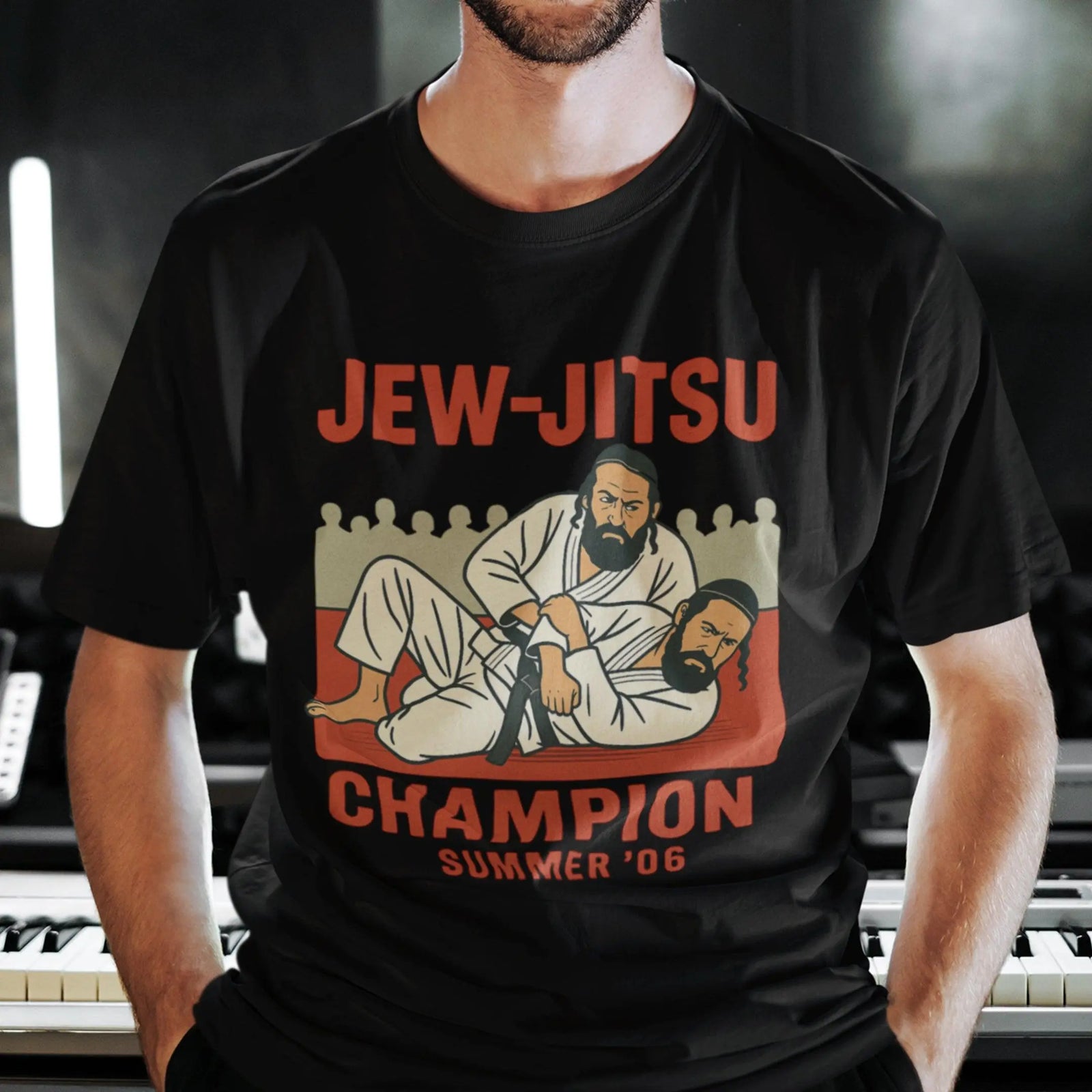 Jew-Jitsu Champion T-Shirt - Orbital Clothing