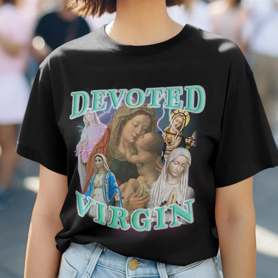 Devoted Virgin t-shirt - Orbital Clothing