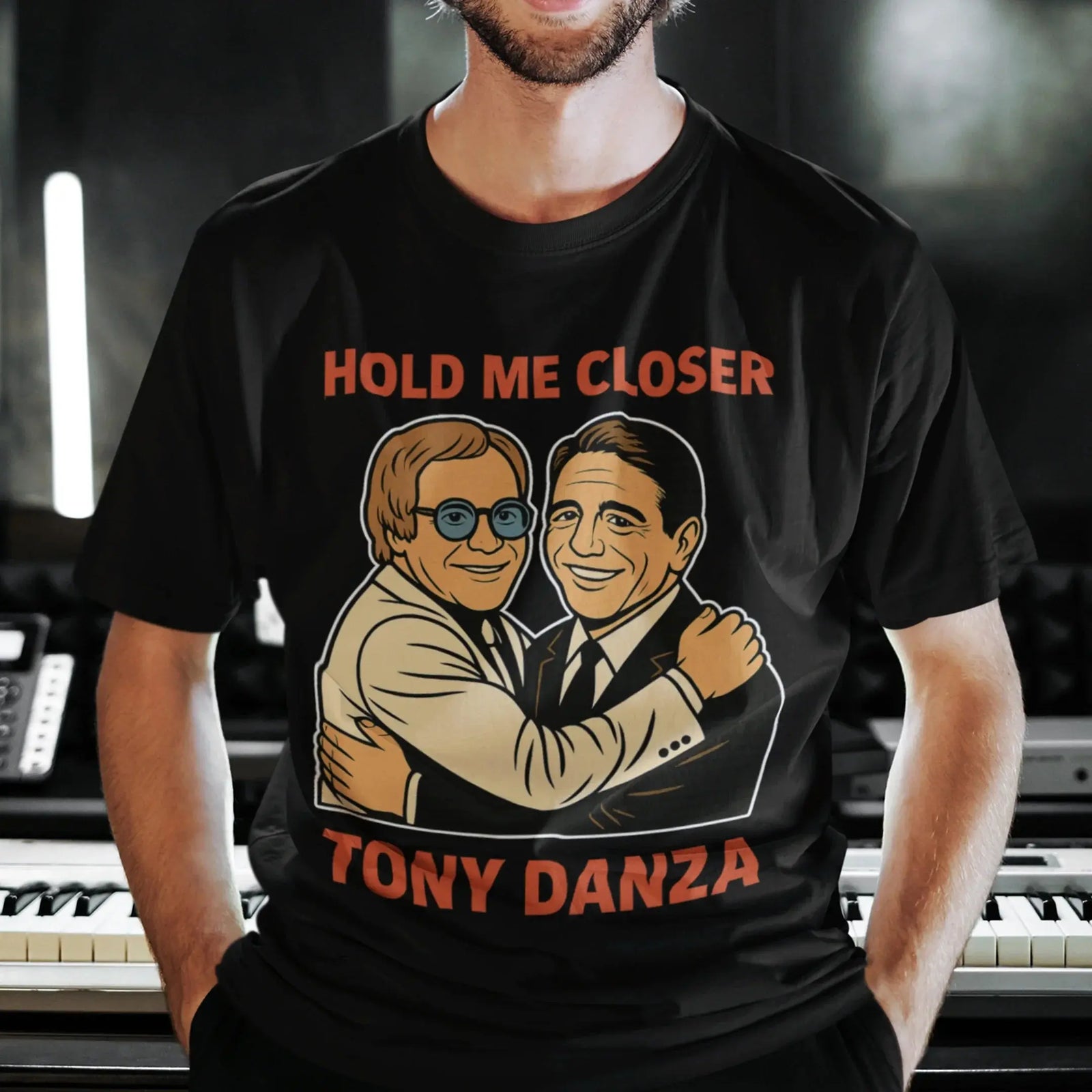 Hold me closer Tony Danza T-Shirt - Orbital Clothing