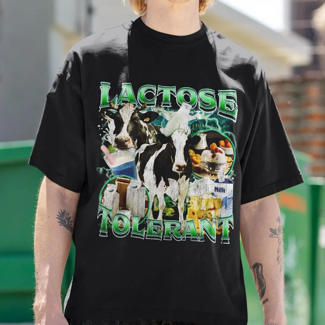 Lactose Tolerant t-shirt - Orbital Clothing
