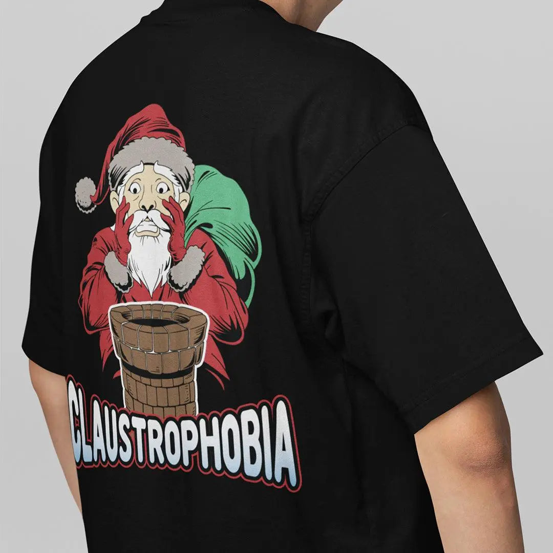 Claustrophobia t-shirt (backprint) - Orbital Clothing